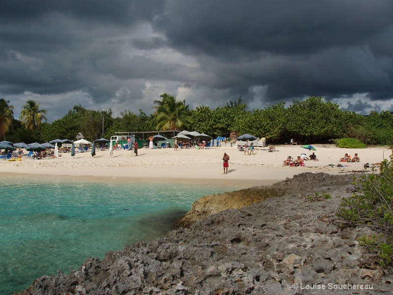 A big storm is coming, Ile St-Martin