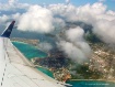 Thru the clouds, ...