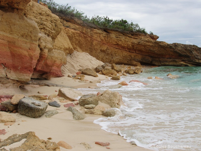 Colour Ocre , Beach in St-Martin