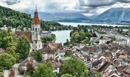 Church in Thun, Switzerland