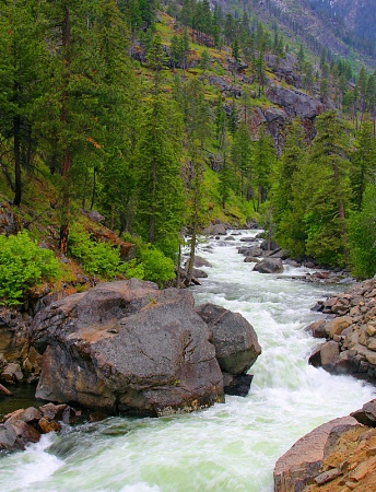 Icicle River Valley