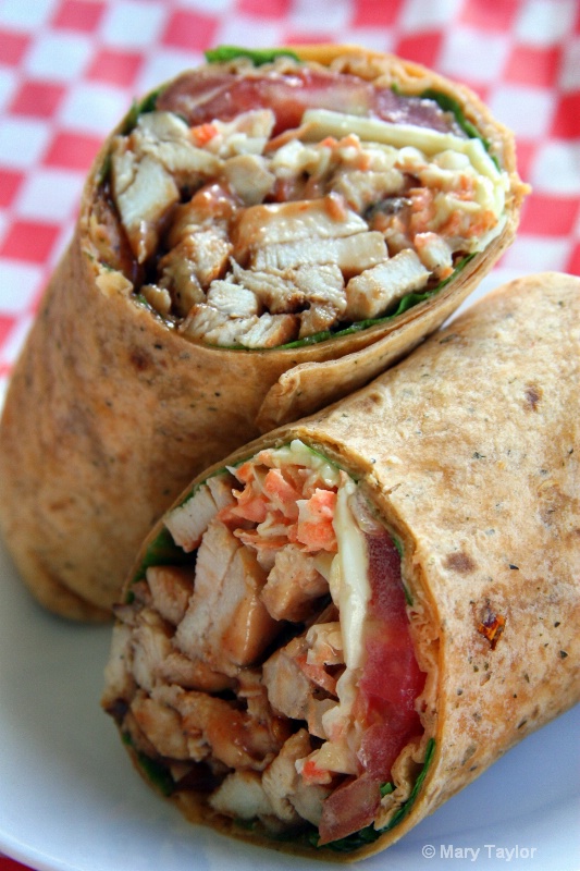 Caribbean Chicken Wrap - ID: 13034554 © Mary E. Taylor