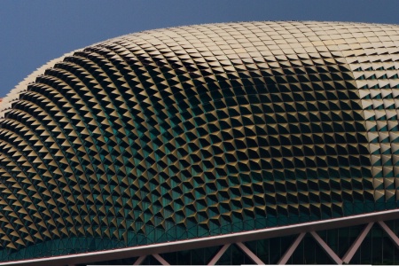 Esplanade Theatre ("Durian") in SIngapore