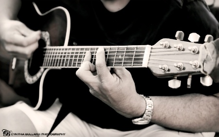 Strumming the Guitar