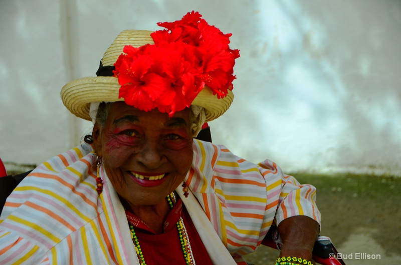 Beautiful Lady In Havana Viejo