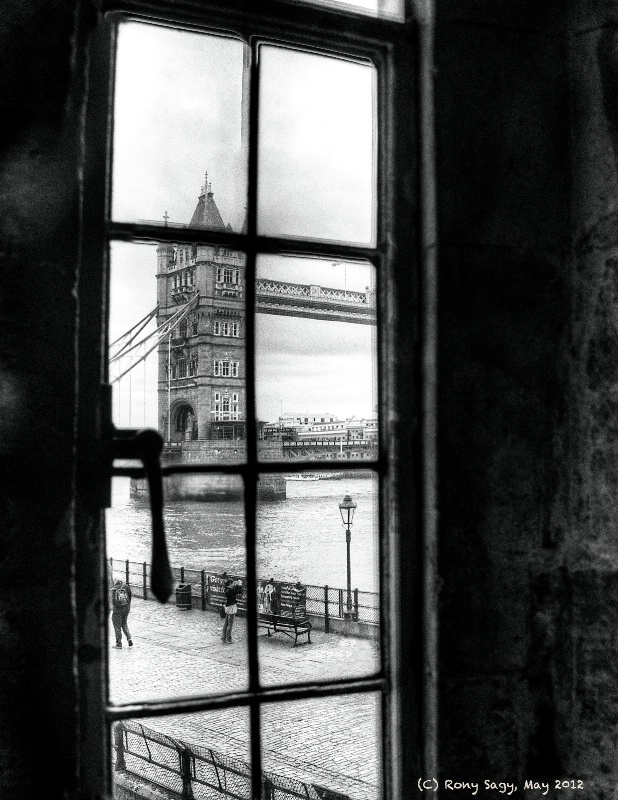 The Tower Bridge From a Tower Window