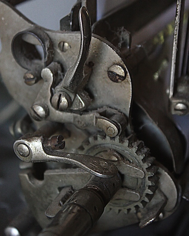 old typwriter gears