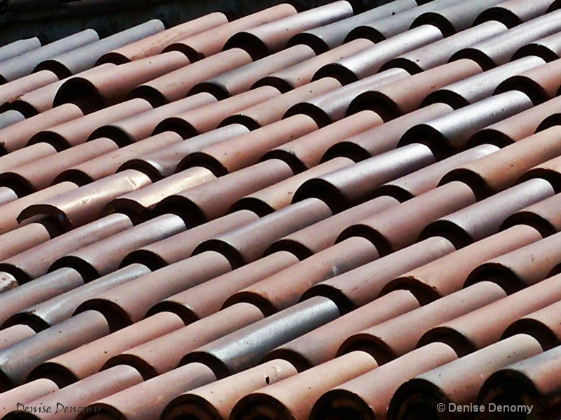 ROLLED TILE ROOF