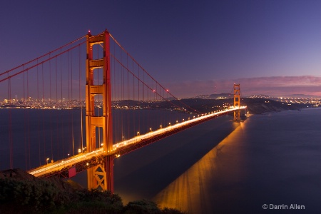 Golden Gate Reflection