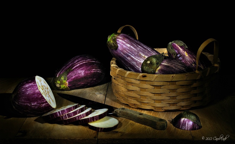 Sicilian Eggplant - ID: 13056652 © Carol Eade