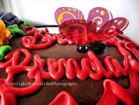 ~Butterfly Birthday Cake~