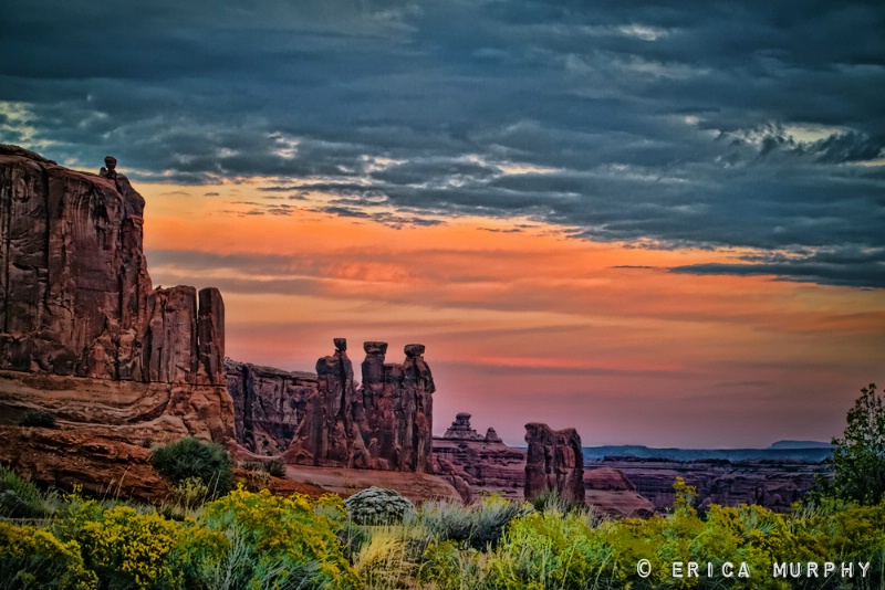 Dawn at Arches National Park
