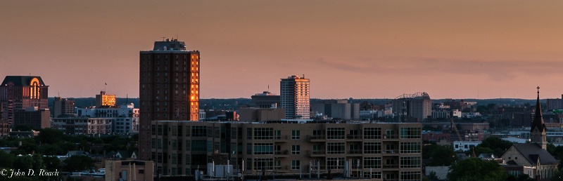 Milwaukee at Sunset