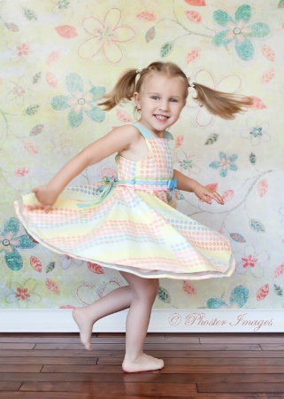 Twirling Toddler