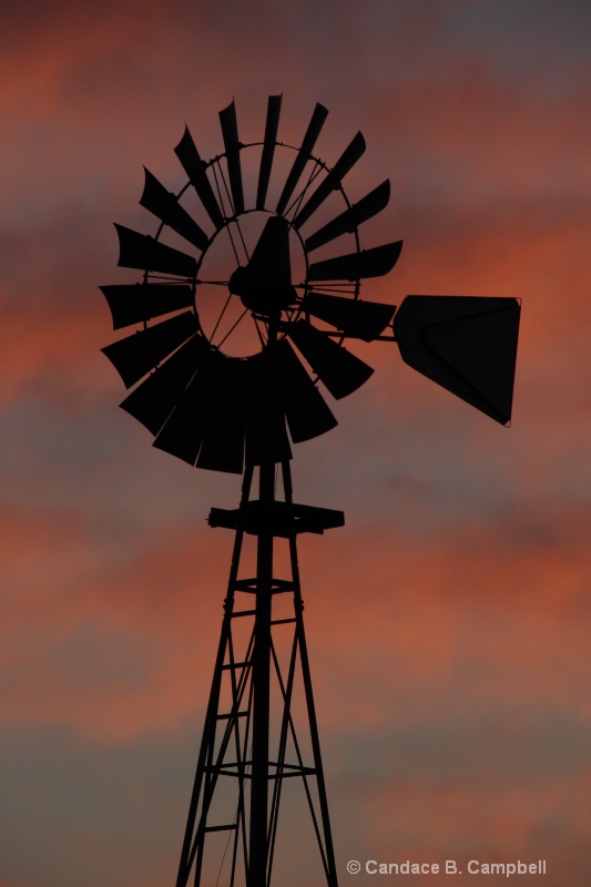 Windmill closeup