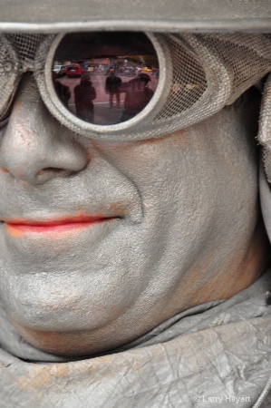 The Silver Man- Pike Place Market- Seattle