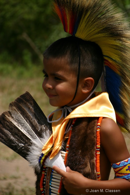 Young Ponca Dancer