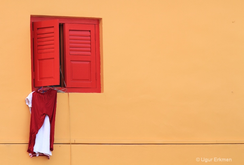 Red shirt,Little India,Singapore