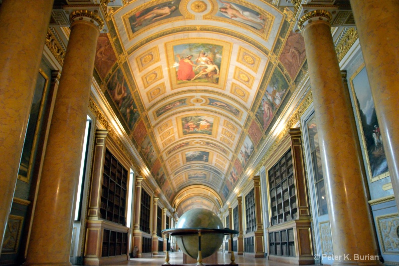 Library, Fontainbleau Chateau 