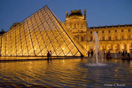 Pyramid, Louvre, Paris