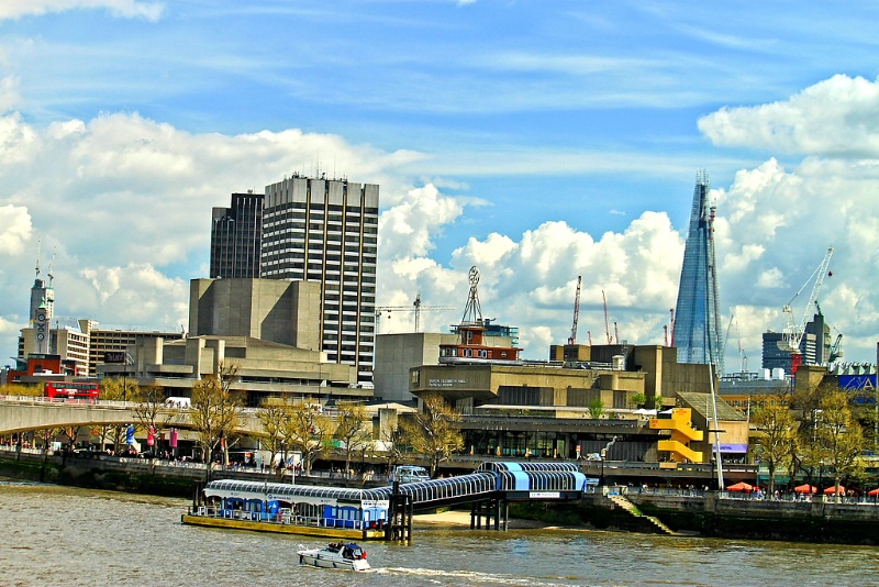 South side of the river Thames