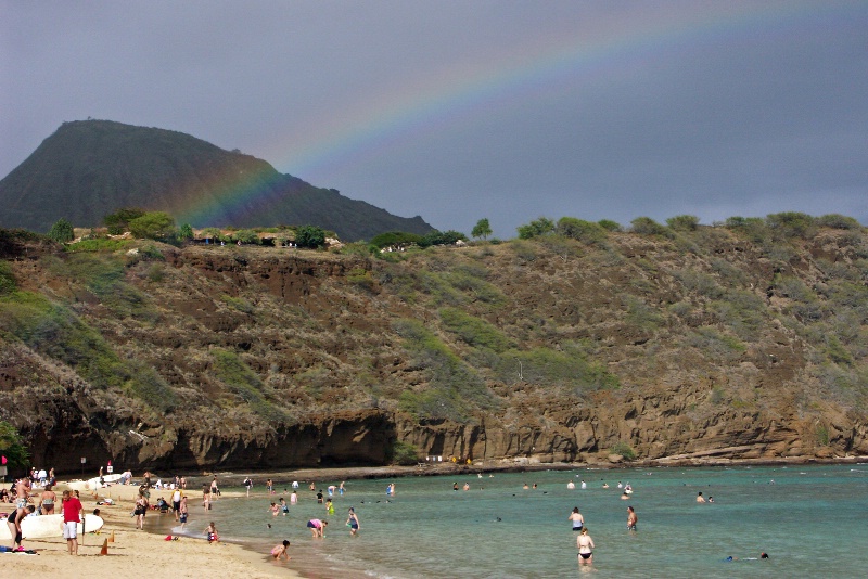 Rainbow at the Beach