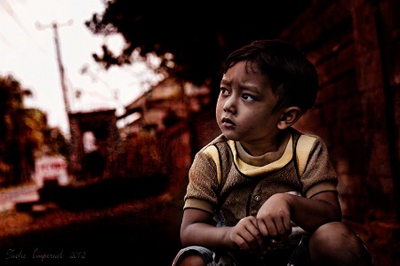 Little Boy in Batuan, Bali