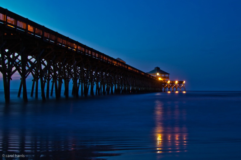 Charleston Beach before Dawn