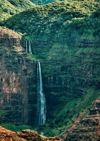 Waipo'o Falls - Waimea Canyon