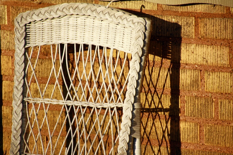 Wicker chair