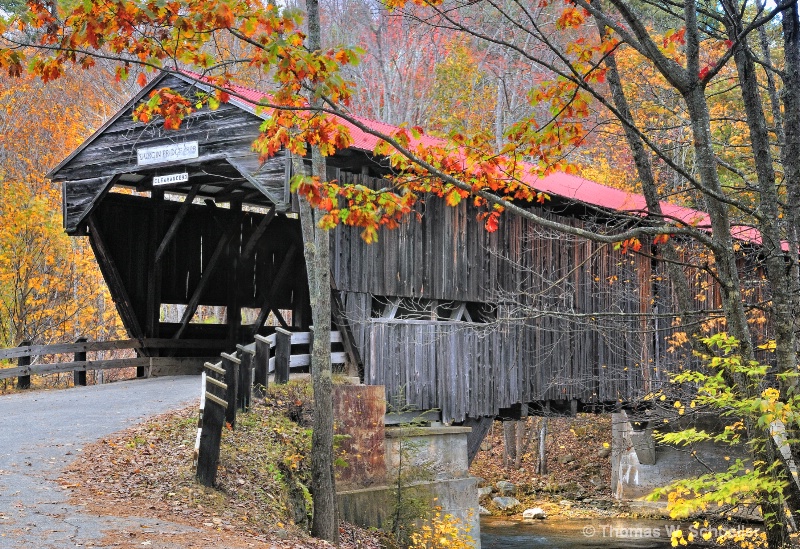 "Durgin Covered Bridge"  New Hampshire