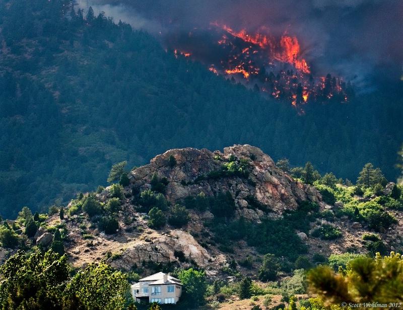 Waldo Canyon Fire, Colorado Springs