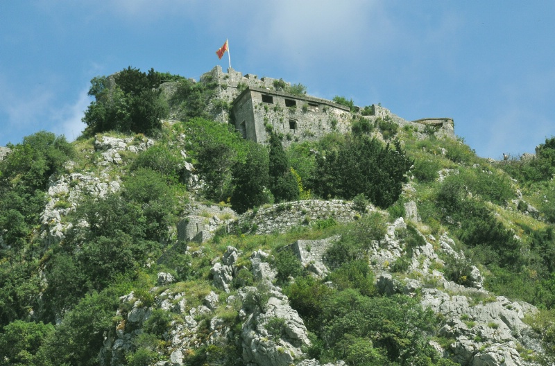 Fortress of Saint Ivan at Kotor, Montenegro - ID: 13110292 © William S. Briggs
