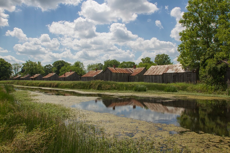 Old Sugar Cane Plantation Buildings