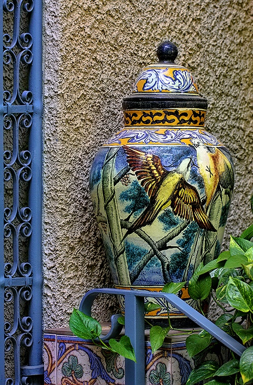 Colorful Urn