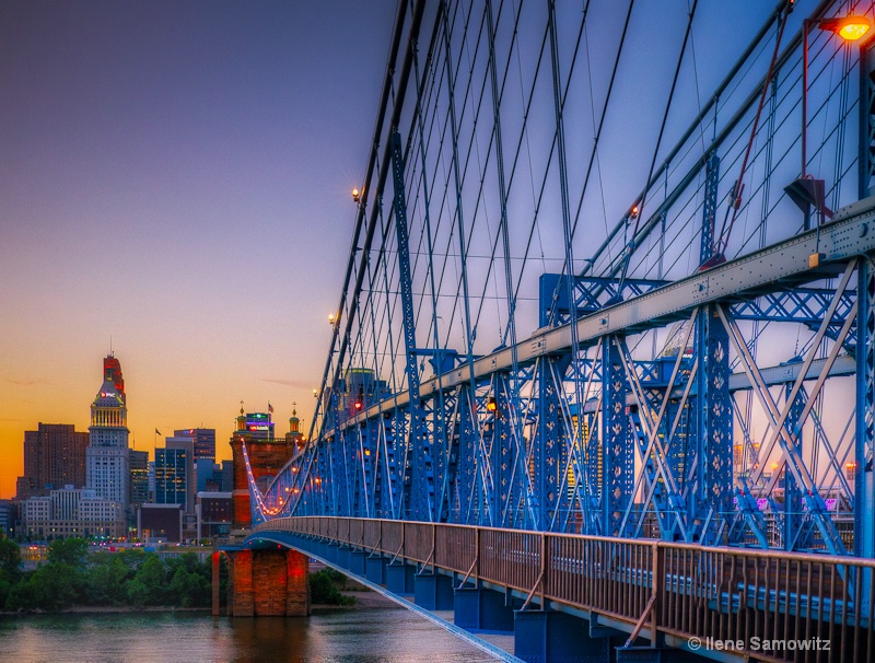 John A. Roebling Suspension Bridge 