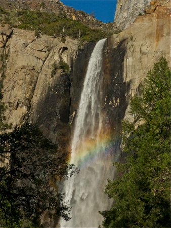 Rainbow on Bridalveil Fall