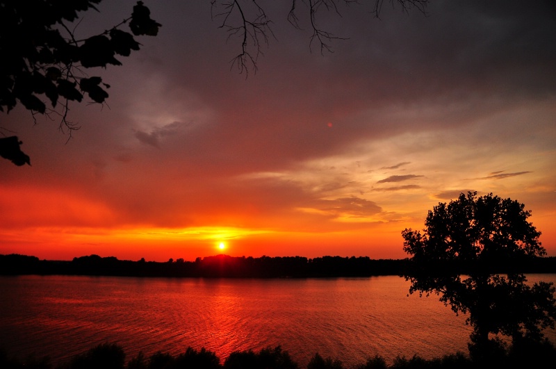 Ohio River Sunset