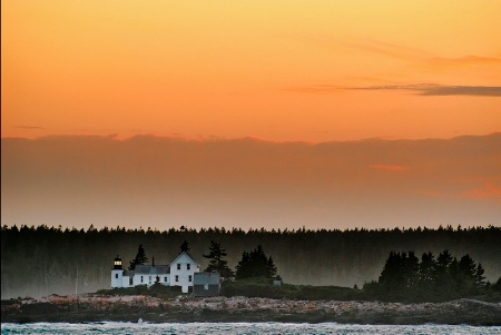 Sunset, Schoodic Point