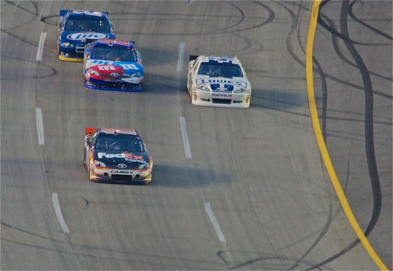 Racing on Front Stretch