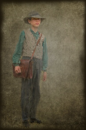 Confederate Messenger Boy