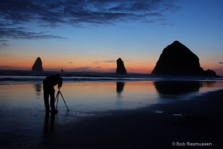 Shooting the last bit of daylight