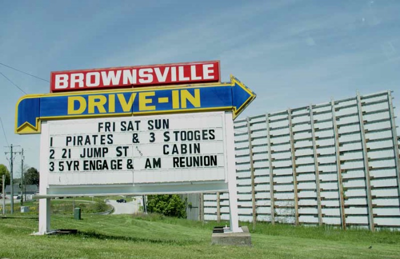 21.  drive in along nr in brownsville  pa