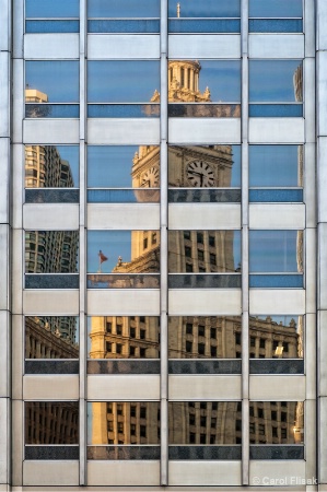 Wrigley Building Reflections