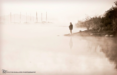 Misty Morning Fishing