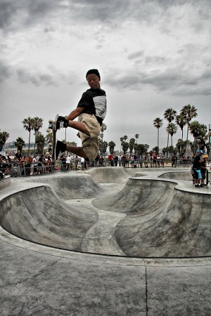Skateboarding @ Venice Beach