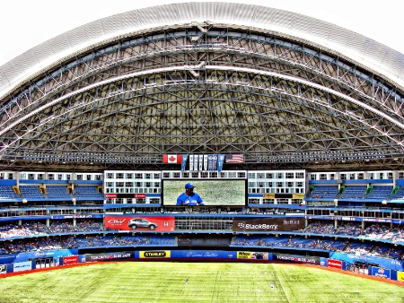 Inside the Rogers Centre