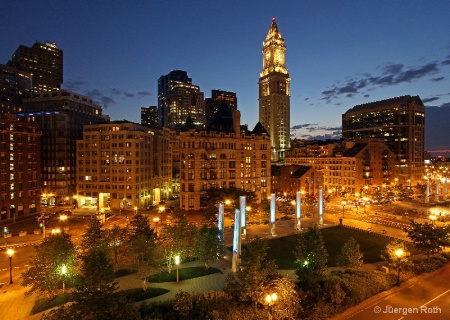 The Custom House in Boston