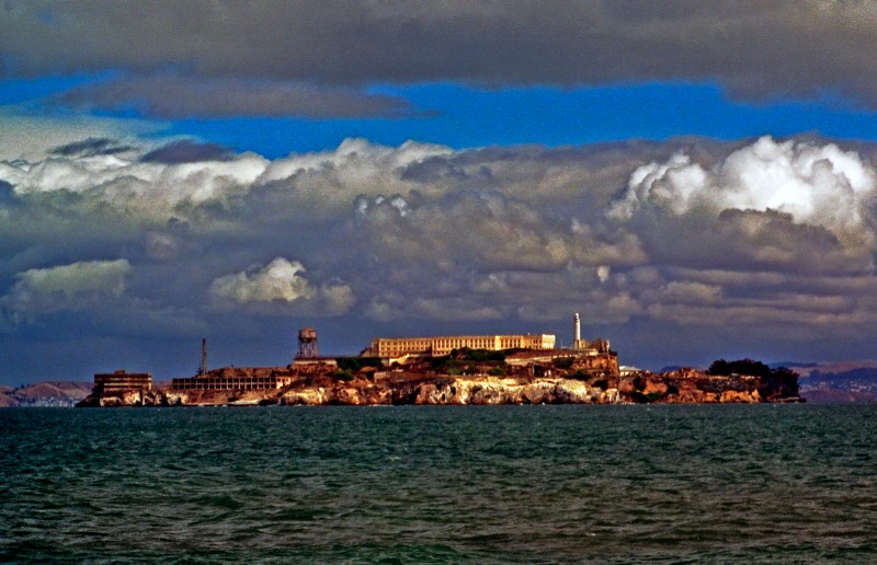 Storm Clouds over Alcatraz  H-40-2