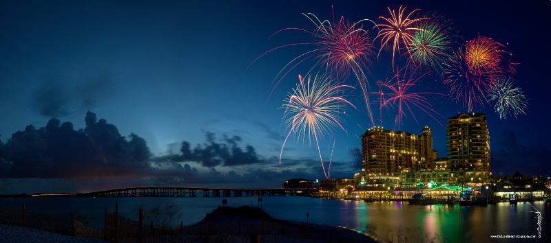 <b>Destin's East Pass on a Thursday Night</b>